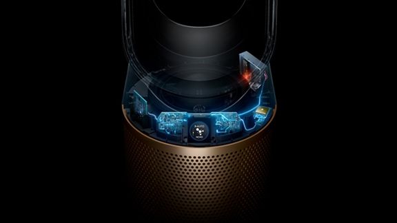 Dyson Purifier Cool Formaldehyde™ TP09 purifying fan (Nickel/Gold)
